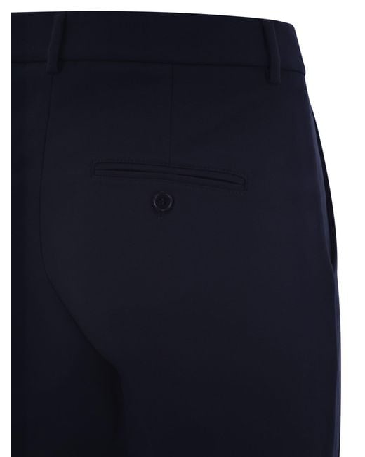 Weekend by Maxmara Blue Weekend Max Mara Freda Cady Cigarette Trousers
