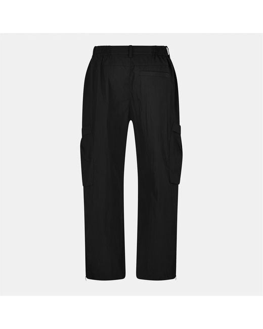 Represent Black Workwear Casual Pants for men