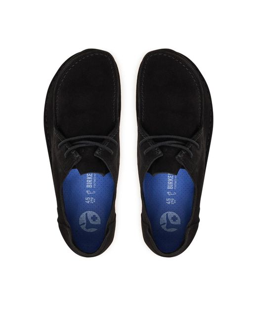 Birkenstock Black Utti Lace-Up Shoes for men