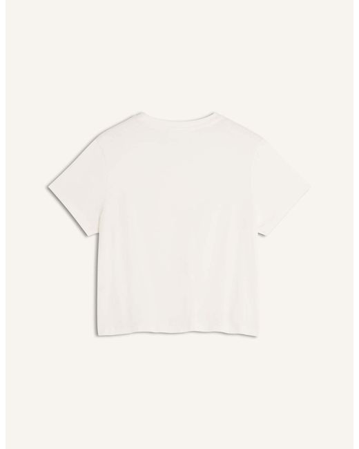 Maison Kitsuné White Maison Kitsuné Dressed Fox Baby T-Shirt