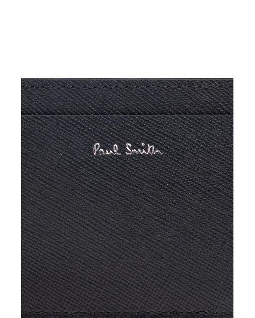Paul Smith Blue Car Printed Cardholder for men