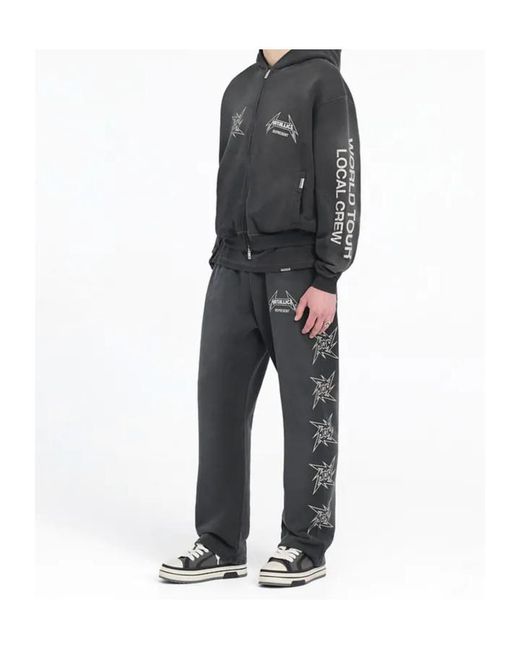 Represent Gray X Metallica 40 Year Anniversary Hoodie for men