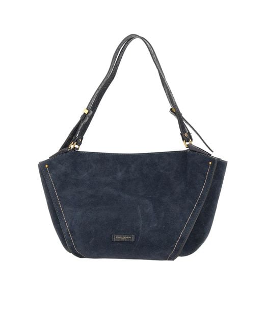 Gianni Chiarini Blue Bloom Tulip Shoulder Bag
