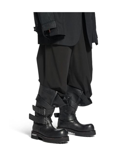 Balenciaga Black Venom High Boots for men