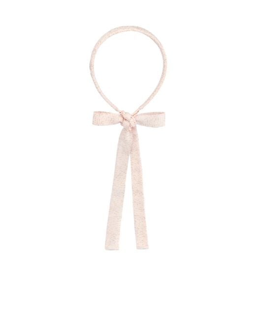Dior White Kids' Headband