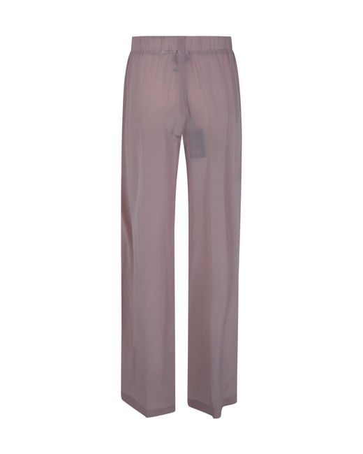 Seventy Purple Sand-Wash Wide-Leg Pants
