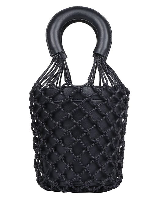 Staud Black Bonsai 20 Bucket Bag