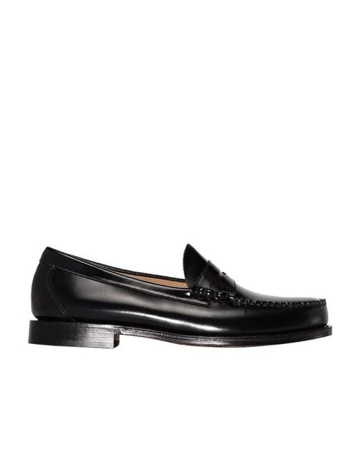 G.H.BASS Black Weejuns Larson Penny Loafers for men