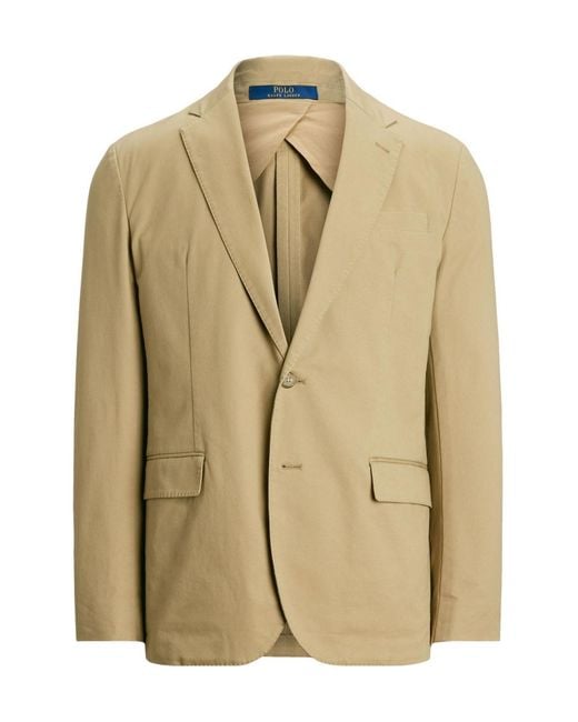Polo Ralph Lauren Natural Polo Unconstructed Blazer for men