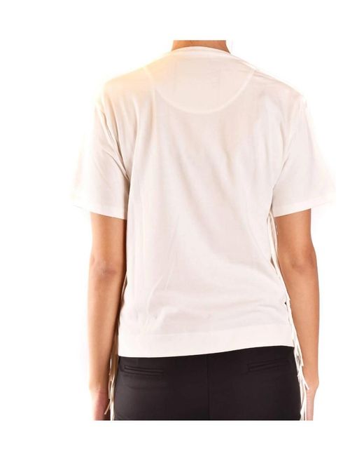 Philipp Plein Pink Logo Details T-Shirt