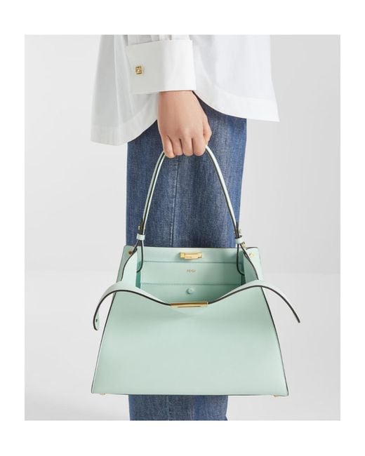 Fendi Green Way Medium Tote Bag