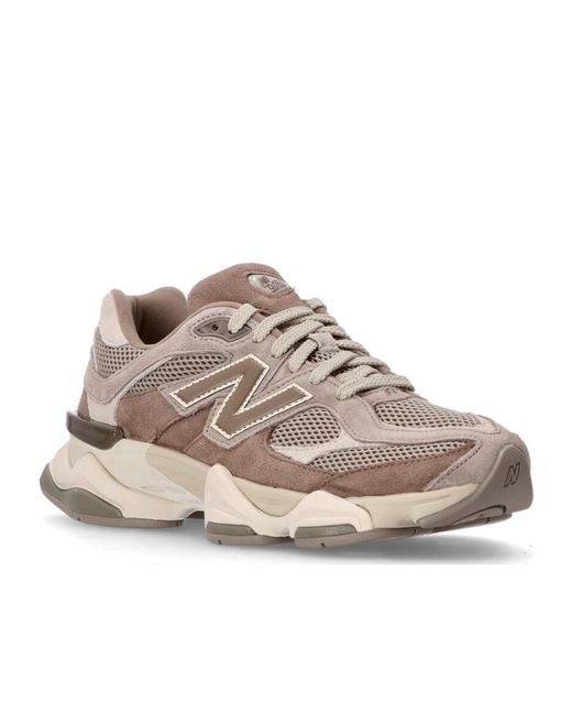 New Balance Gray U9060 Logo Patch Sneakers for men
