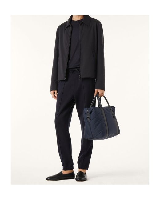 Loro Piana Black Mathis Blouson for men