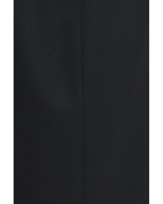 The Row Black Iphora Side Zipped Skirt