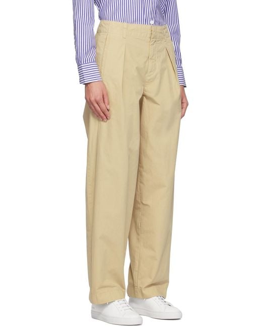 Rag & Bone Natural Belt Loops Slacks
