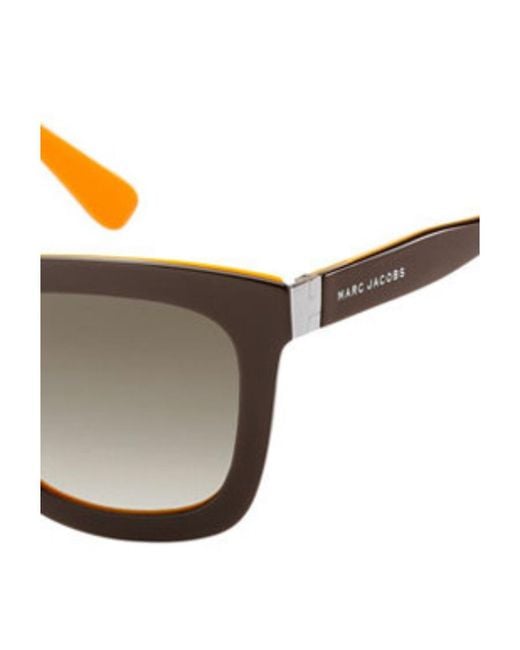 Marc Jacobs Metallic Logo Sunglasses
