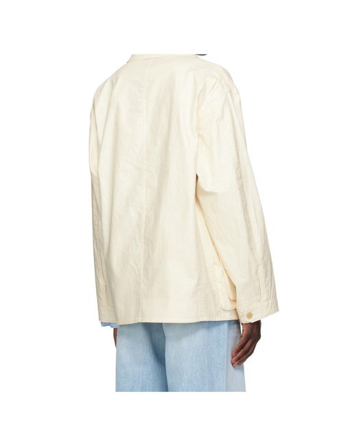 Rag & Bone White Aston Field Jacket