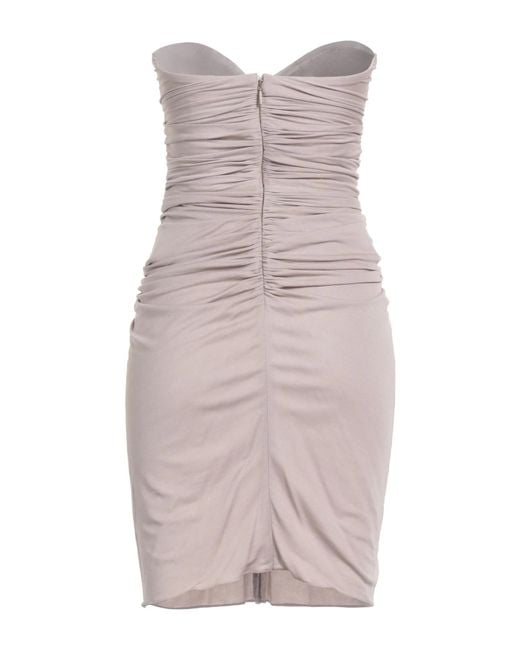 Saint Laurent Purple Sleeveless Balloon Dress
