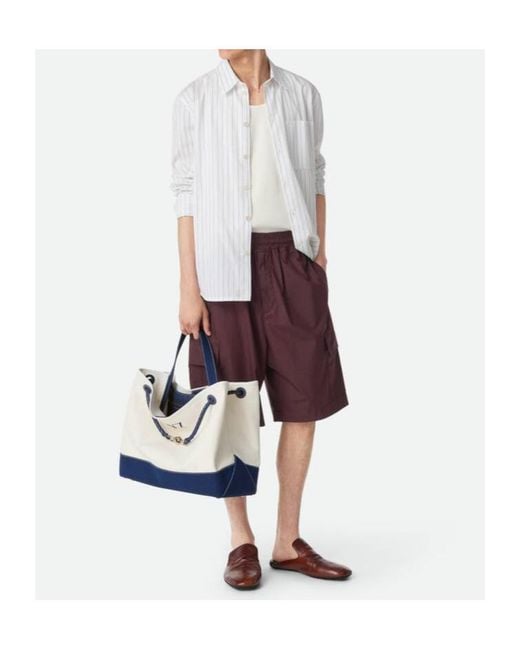 Bottega Veneta Blue Large Andiamo for men