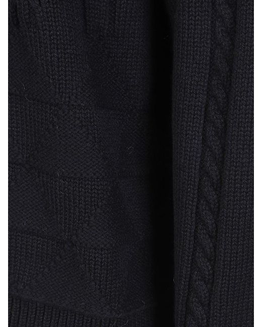 NAMACHEKO Blue Crew Neck Sweater for men