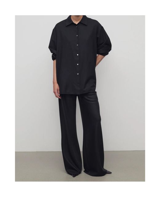 The Row Black Gala Pants