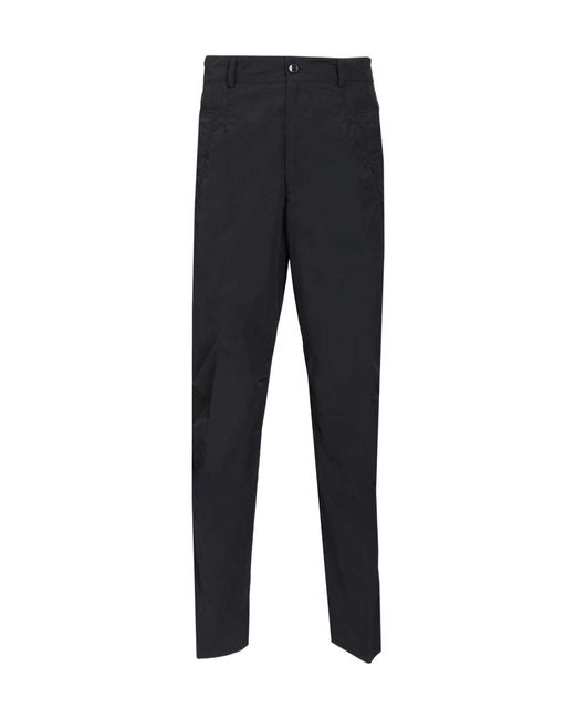 Dries Van Noten Black Straight-Leg Pants for men