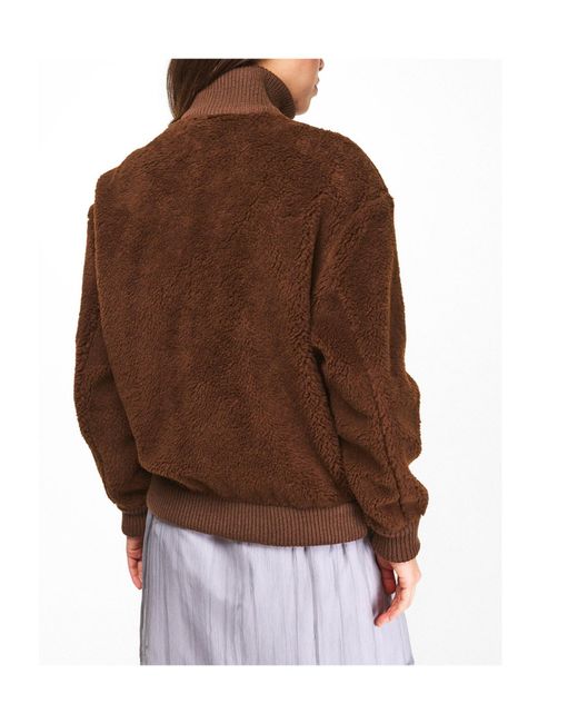 Prada Brown Fleece Jacket