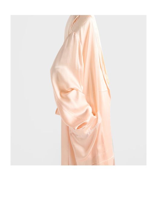 Prada Pink Silk Robe