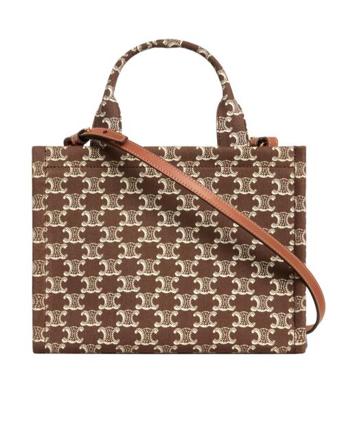 Céline Brown Small Cabas Thais