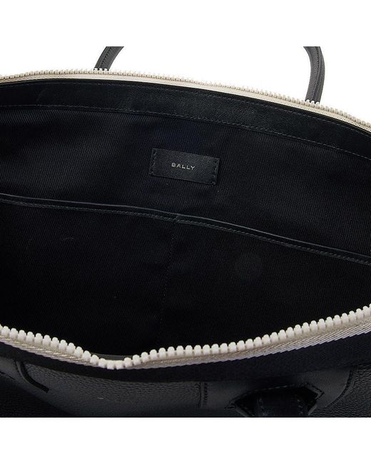 Bally Black Bold Volume Tote Bag