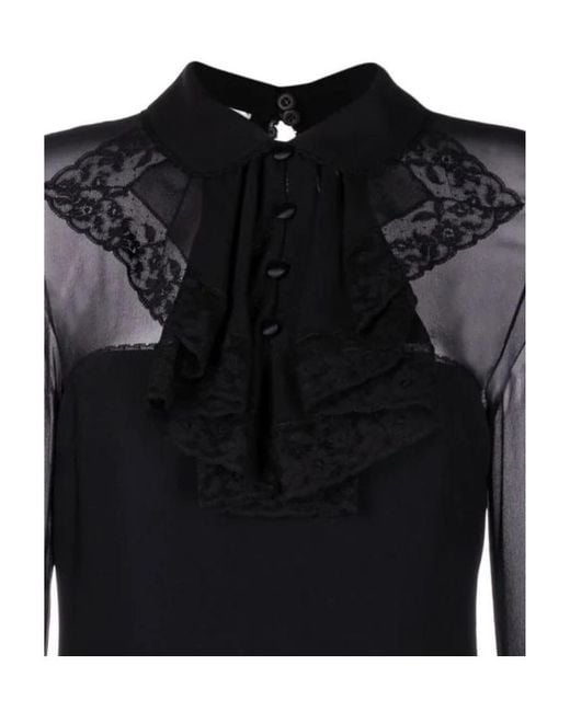Miu Miu Black Cady Minidress
