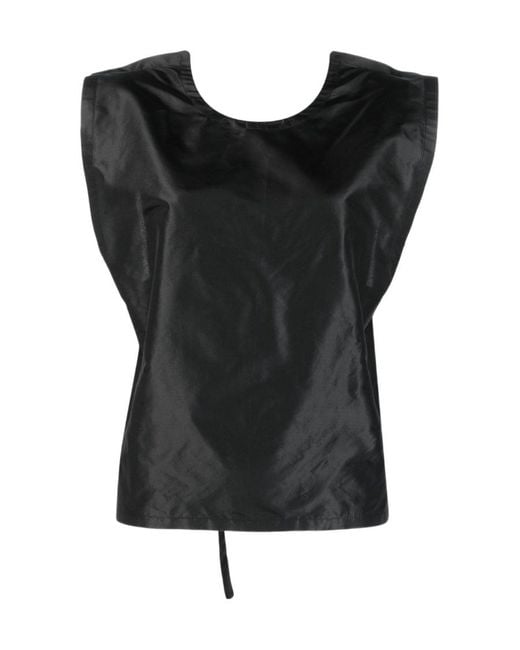 Sofie D'Hoore Black Round-Neck Shirt
