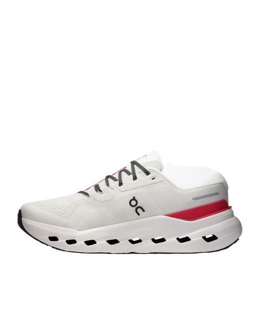 On Shoes White Cloudrunner 3 Running Shoes for men