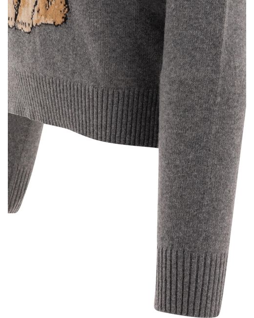 Ganni Gray Knitwear