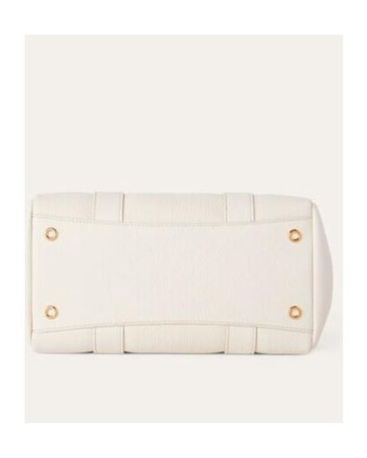Loro Piana Natural Logo Handbag