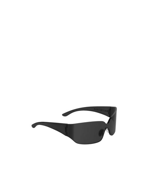Balenciaga Black Eyewear Mono Square Frame Sunglasses