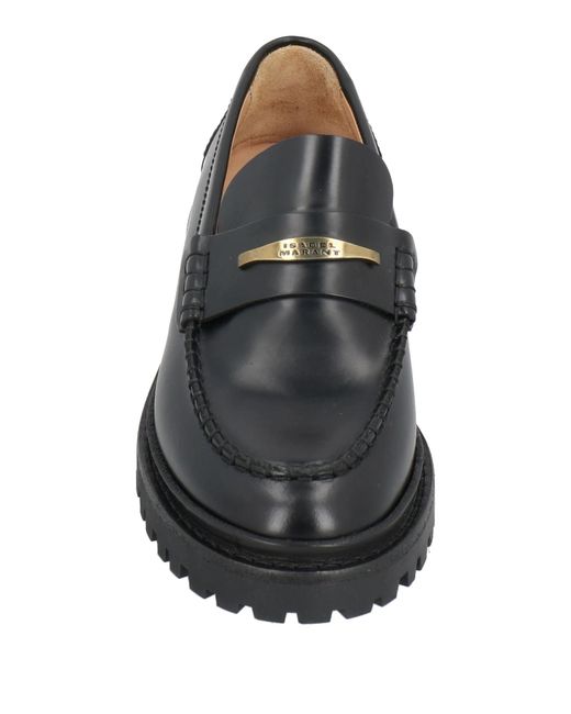 Isabel Marant Black Thick-Soled Loafers