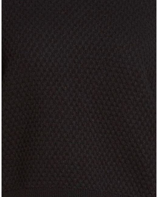 Max Mara Black Solid Color Knit Sweater