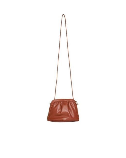 A.P.C. Purple Ninon Zipped Crossbody Bag