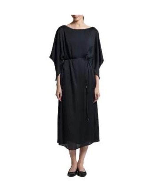 Peserico Black Aurea Midi Dress