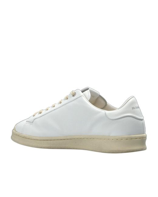 Jil Sander White Low-Top Sneakers for men