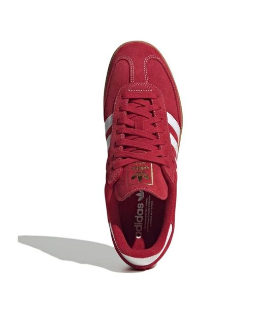 Adidas Originals Red Samba Og Shoes for men