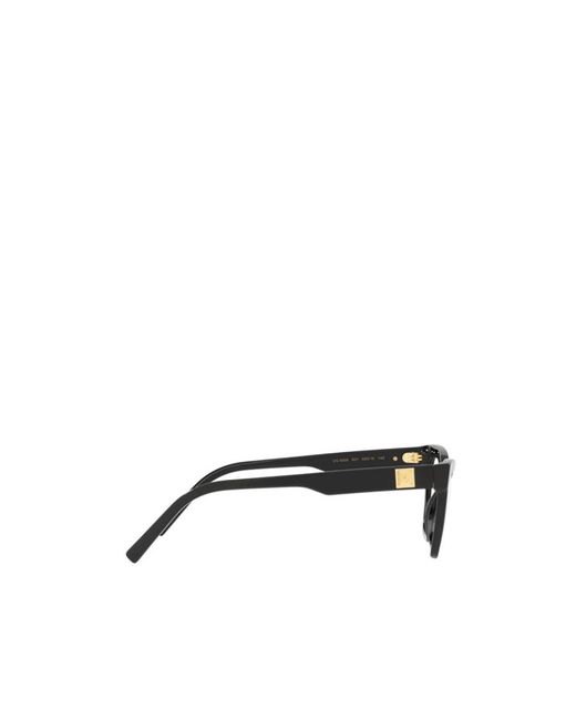 Dolce & Gabbana White Eyewear Rectangular Frame Glasses