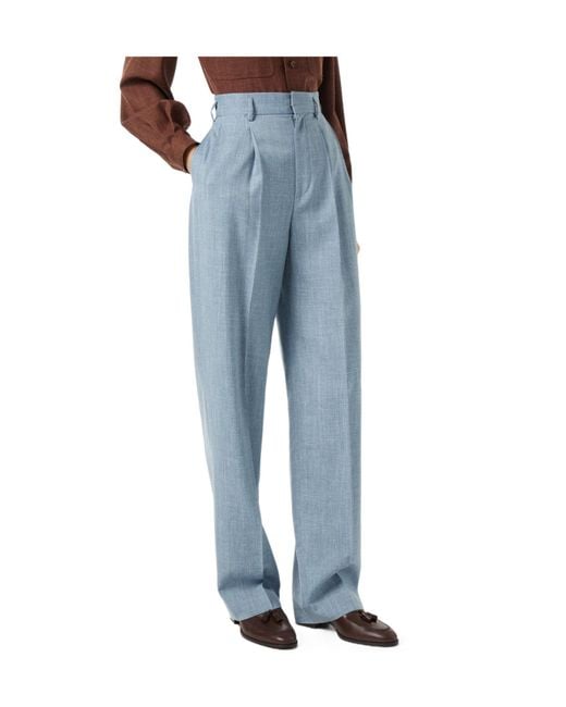 Loro Piana Blue Hector Trousers