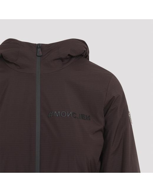 Moncler Purple Grenoble Mid Layer Hooded Jacket