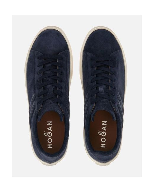 Hogan Blue H365 Low-Top Sneakers for men