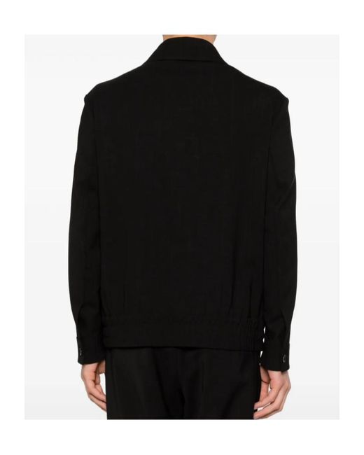 Barena Black Zip Jacket for men