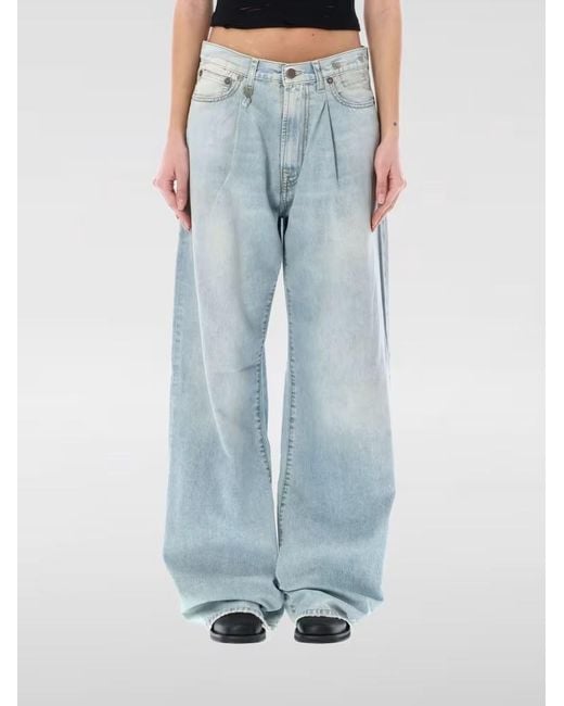 R13 Blue Belt-Loop Jeans