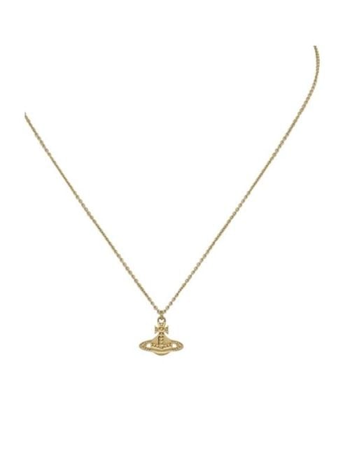 Vivienne Westwood Metallic Orb Pendant Necklace