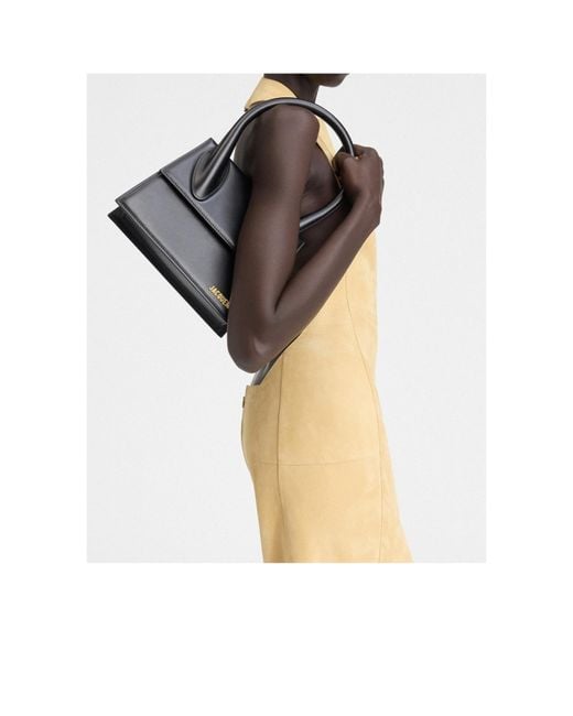 Jacquemus Black The Chiquito Large Handbag